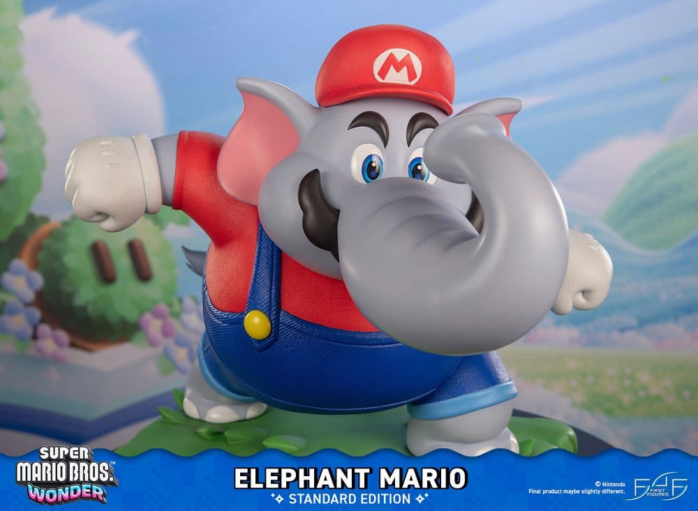 Super Mario Bros. Wonder Resin Estatua Elephant Mario Standard Edition 43 cm