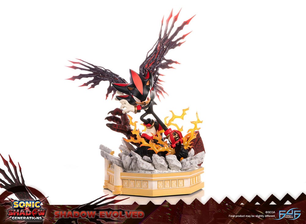 Sonic X Shadow Generations Estatua Shadow Evolved 58 cm