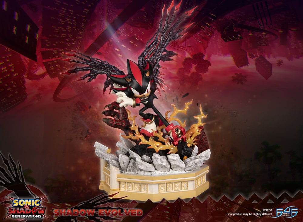 Sonic X Shadow Generations Estatua Shadow Evolved 58 cm