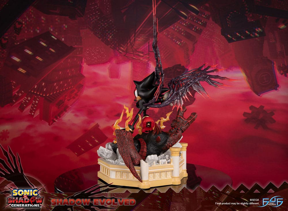 Sonic X Shadow Generations Estatua Shadow Evolved 58 cm