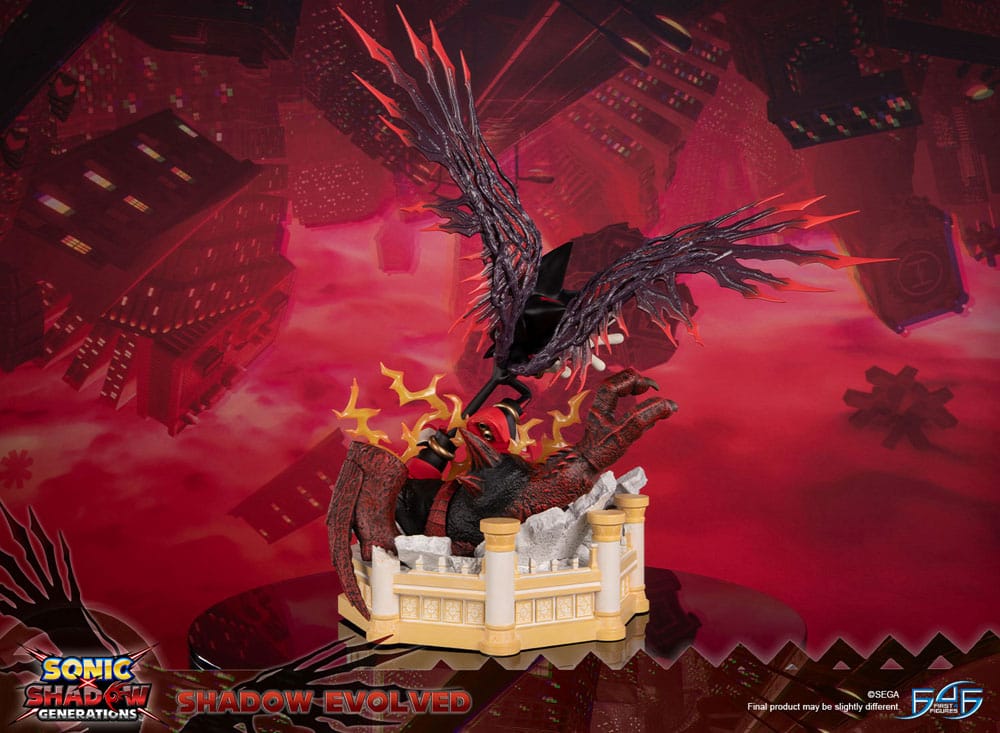 Sonic X Shadow Generations Estatua Shadow Evolved 58 cm