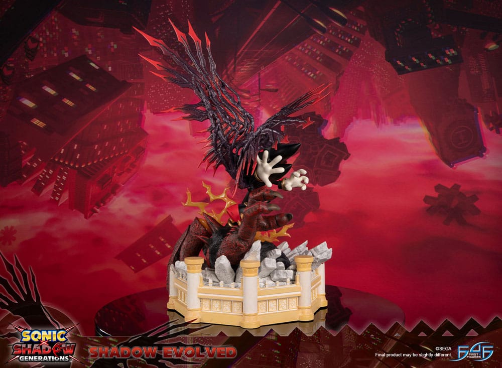 Sonic X Shadow Generations Estatua Shadow Evolved 58 cm