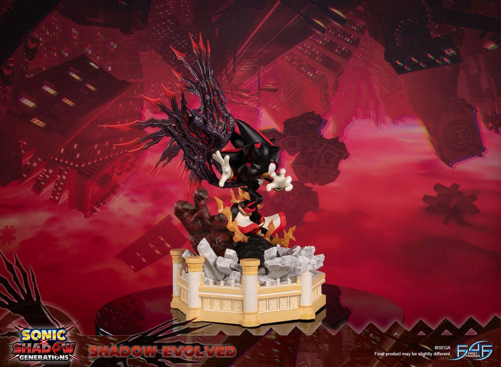 Sonic X Shadow Generations Estatua Shadow Evolved 58 cm