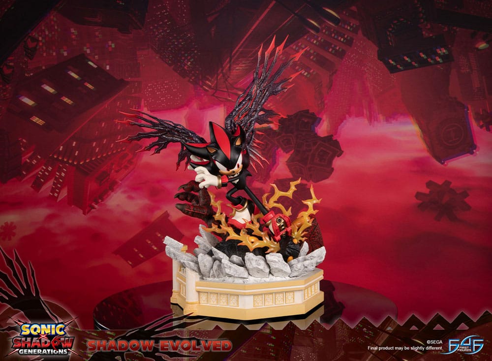 Sonic X Shadow Generations Estatua Shadow Evolved 58 cm