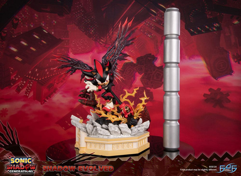 Sonic X Shadow Generations Estatua Shadow Evolved 58 cm