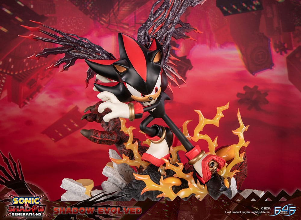 Sonic X Shadow Generations Estatua Shadow Evolved 58 cm