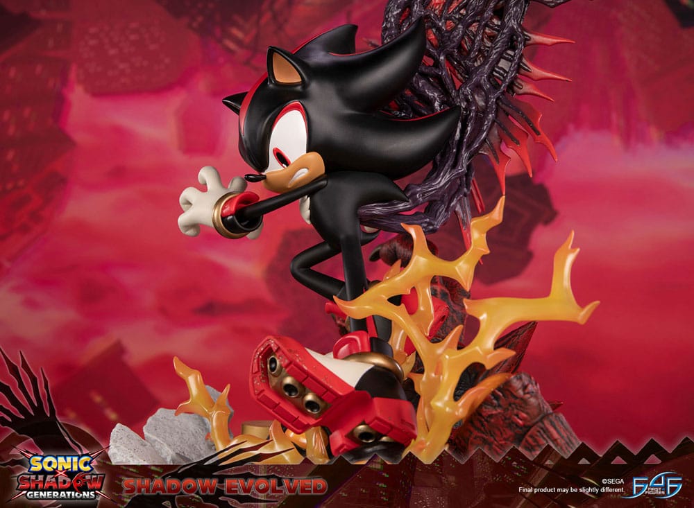 Sonic X Shadow Generations Estatua Shadow Evolved 58 cm