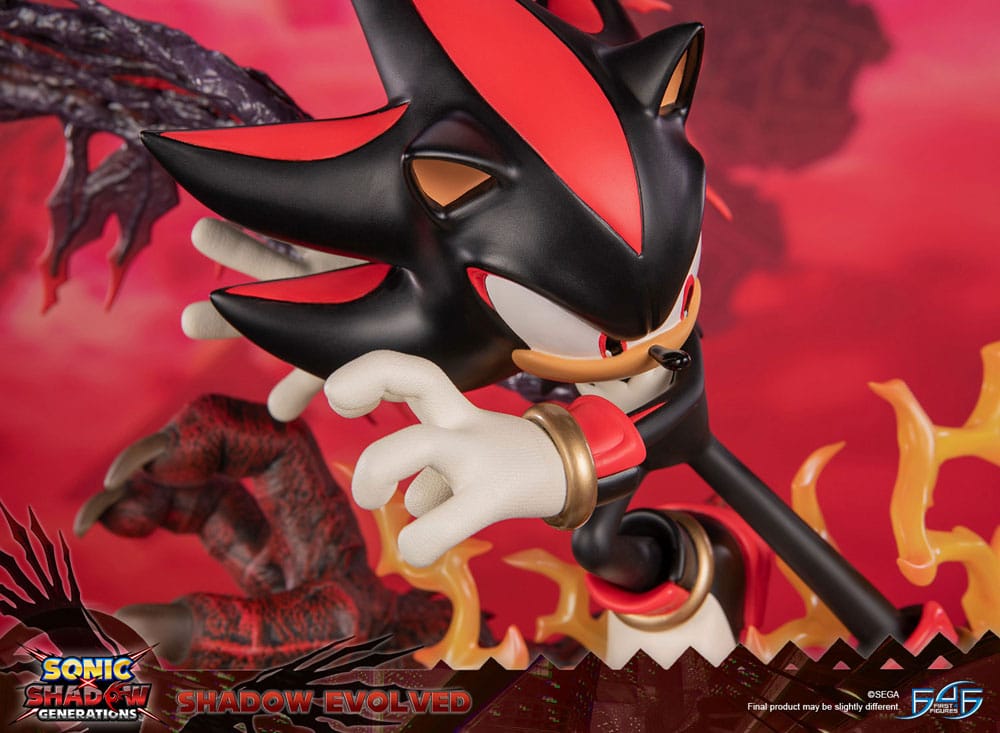 Sonic X Shadow Generations Estatua Shadow Evolved 58 cm