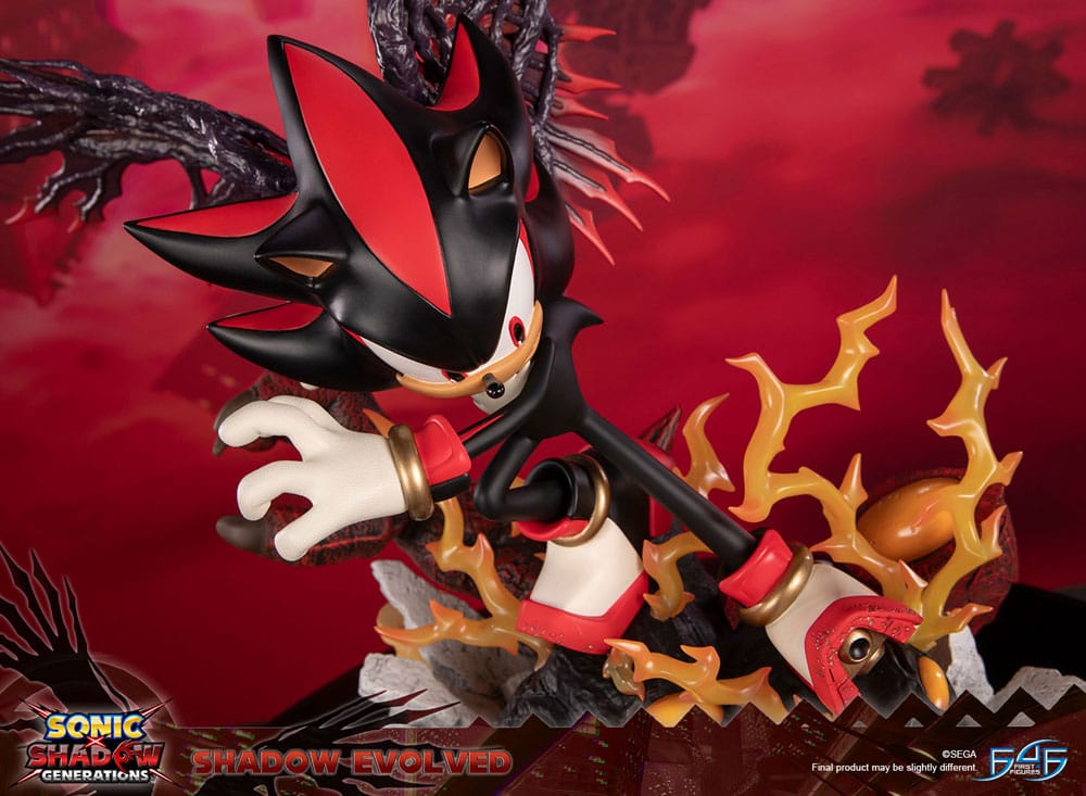 Sonic X Shadow Generations Estatua Shadow Evolved 58 cm