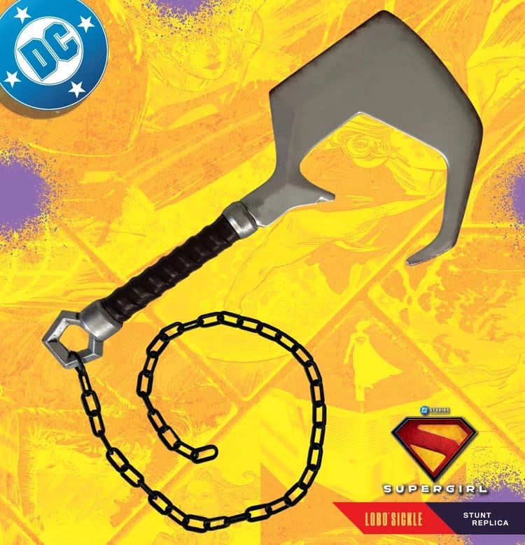Supergirl LARP Stunt Prop Réplica 1/1 Lobo Sickle 150 cm Frikytopia