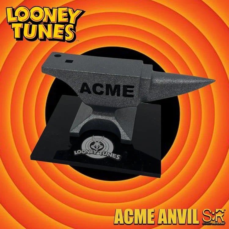 Looney Tunes Prop Réplica a Escala Acme Anvil 17 cm Frikytopia