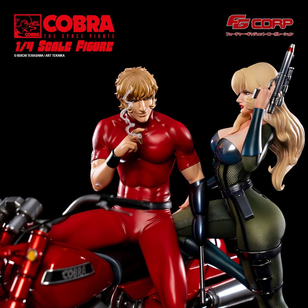 Space Pirate Cobra Estatua 1/4 Cobra & Jane Royal (Spacesuit Ver.) 47 cm