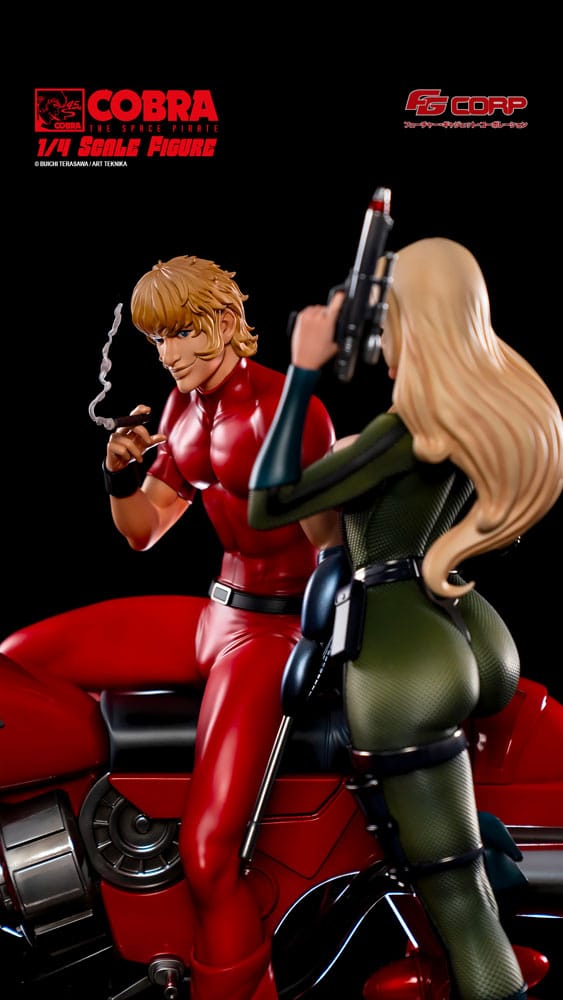 Space Pirate Cobra Estatua 1/4 Cobra & Jane Royal (Spacesuit Ver.) 47 cm