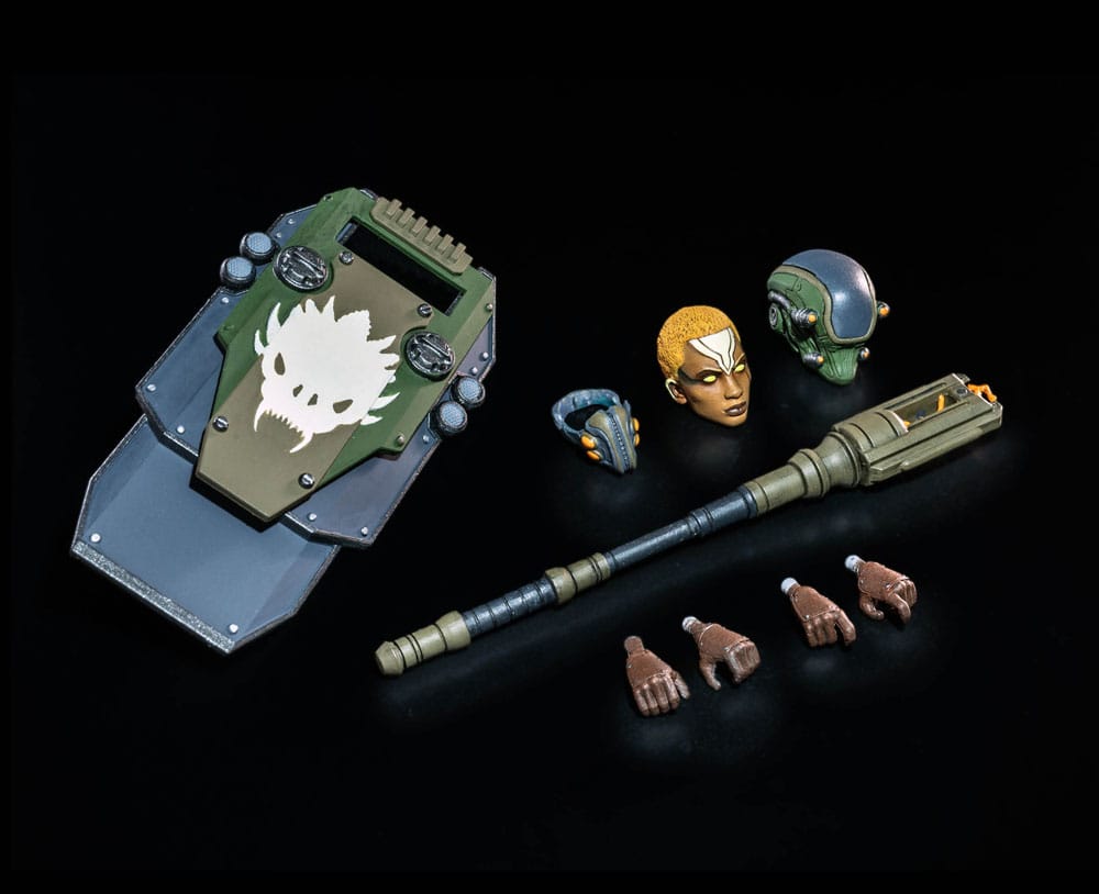 Cosmic Legions: OxKrewe Book Two Harrow Zone Figura Jobara Kee 18 cm