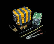 Cosmic Legions: OxKrewe Book Two Harrow Zone Accesorios para Figuras Wasteland Survival Set