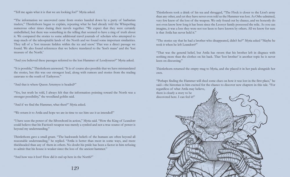 Mythic Legions: Rise of the Dark Four libro Volume One Hardcover *Edición Inglés*