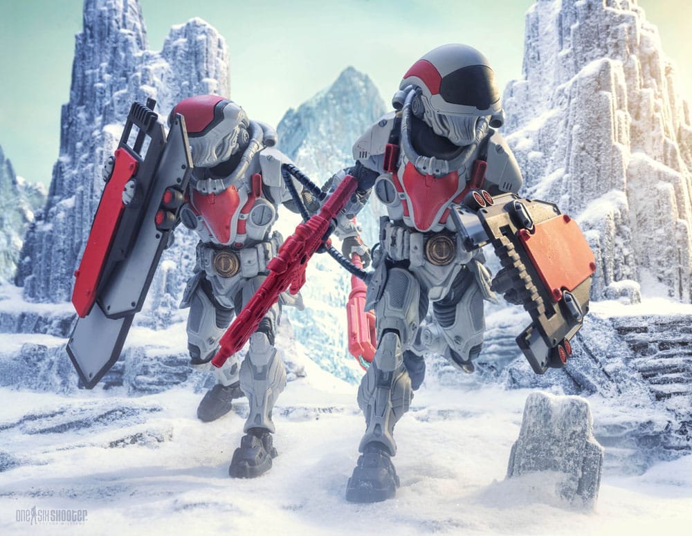 Cosmic Legions: Outpost Zaxxius Figura T.U.5.C.C. Phantom Trooper