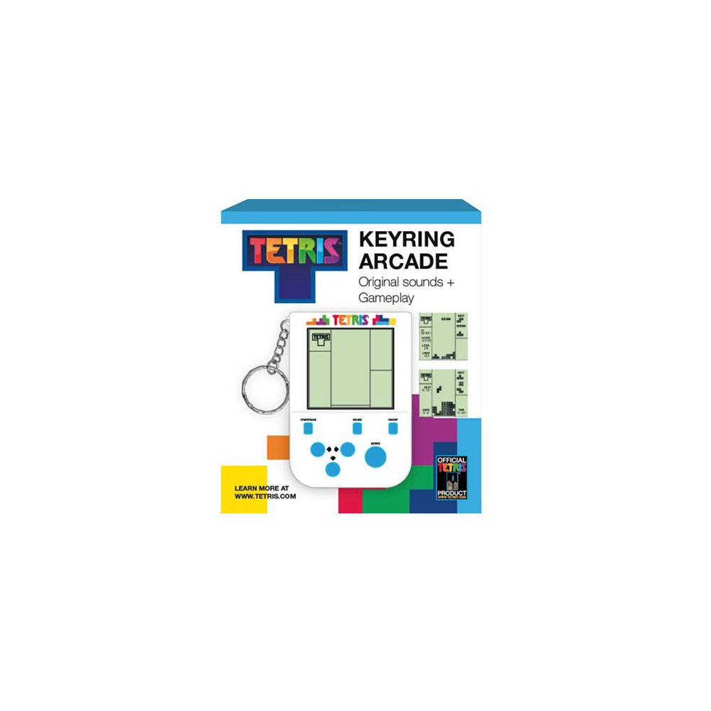 Tetris Mini Consola de Juego con Llavero Mini Retro