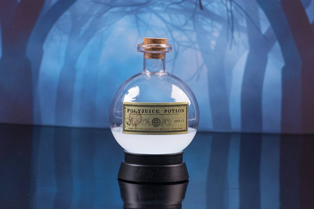 Harry Potter Lámpara Mood Light que cambia los colores Poción Multijugos 14 cm