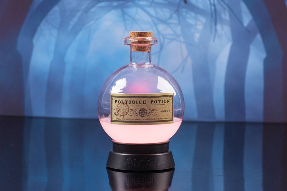 Harry Potter Lámpara Mood Light que cambia los colores Poción Multijugos 14 cm