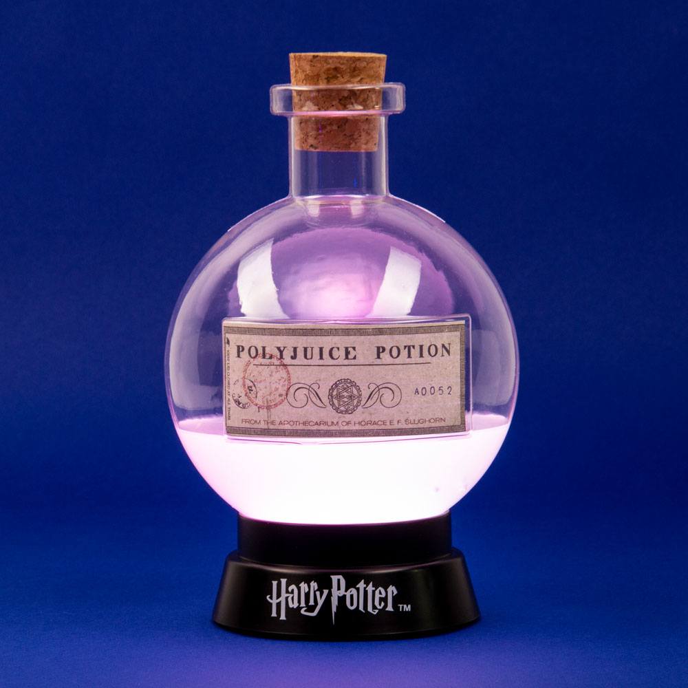Harry Potter Lámpara Mood Light que cambia los colores Poción Multijugos 14 cm