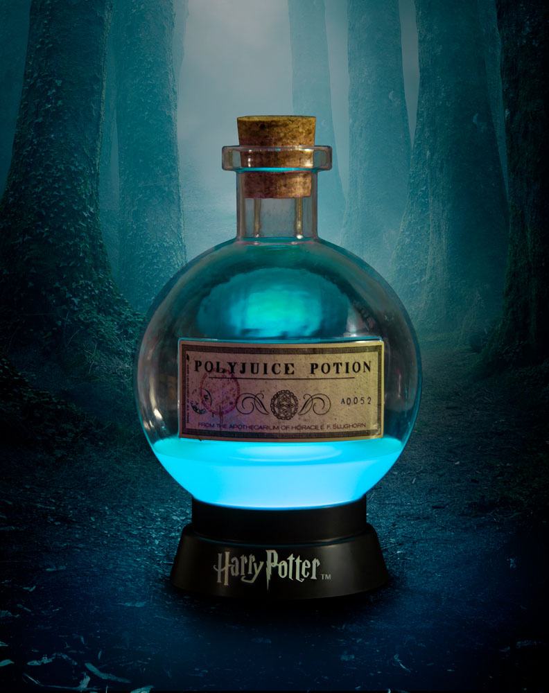 Harry Potter Lámpara Mood Light que cambia los colores Poción Multijugos 20 cm