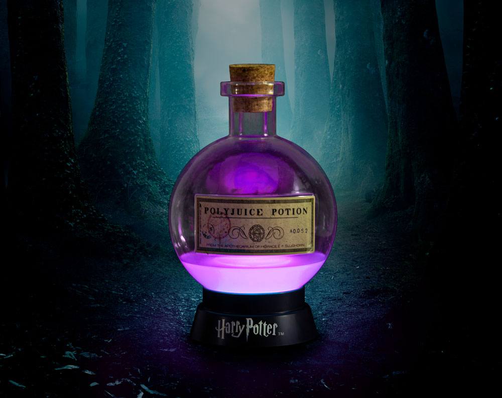 Harry Potter Lámpara Mood Light que cambia los colores Poción Multijugos 20 cm