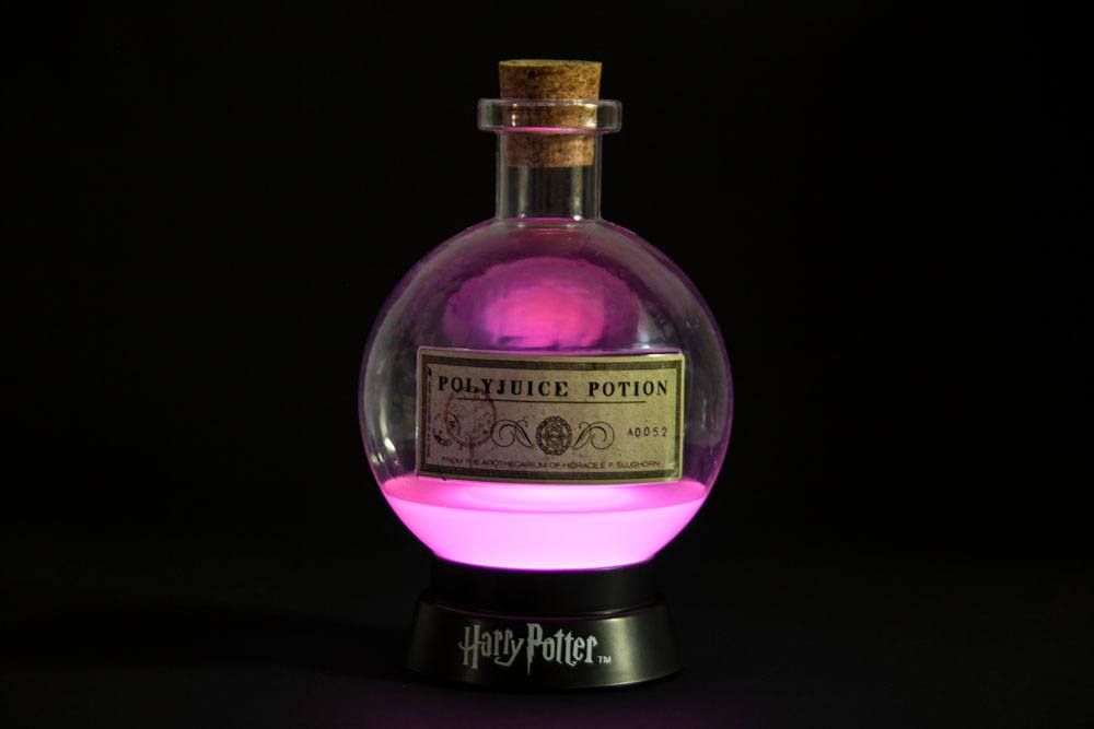 Harry Potter Lámpara Mood Light que cambia los colores Poción Multijugos 20 cm