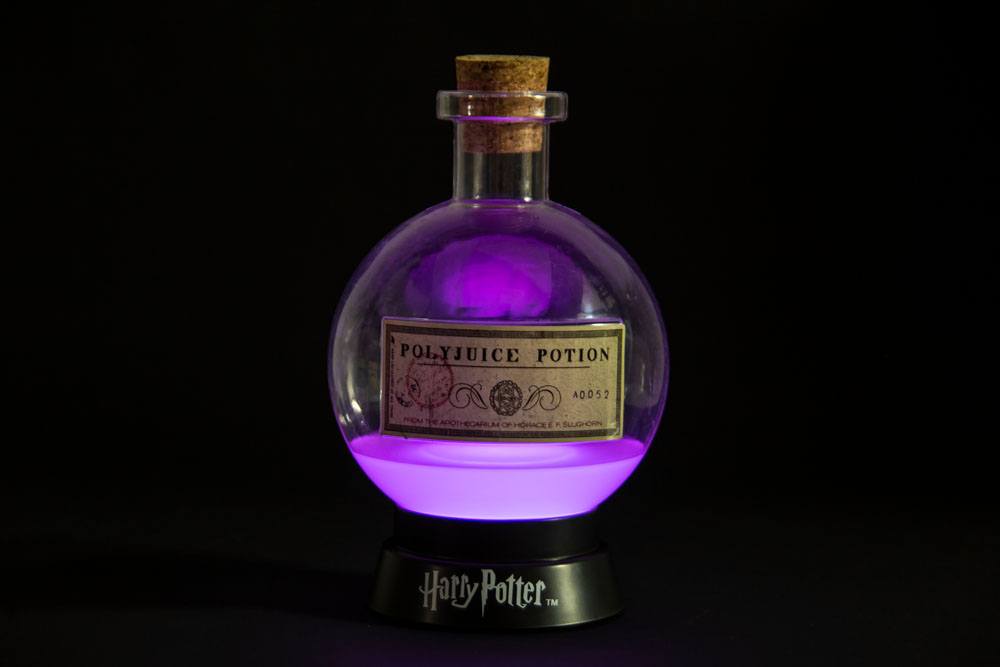 Harry Potter Lámpara Mood Light que cambia los colores Poción Multijugos 20 cm
