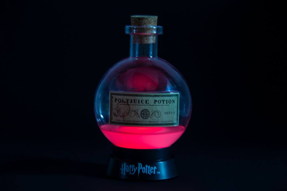 Harry Potter Lámpara Mood Light que cambia los colores Poción Multijugos 20 cm
