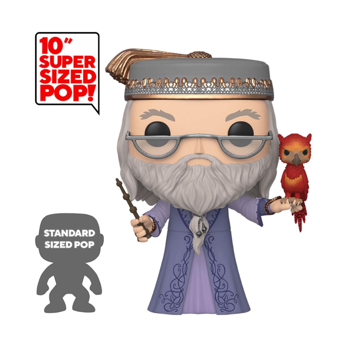 Harry Potter Super Sized POP! Movies Vinyl Figura Dumbledore 25 cm Frikytopia