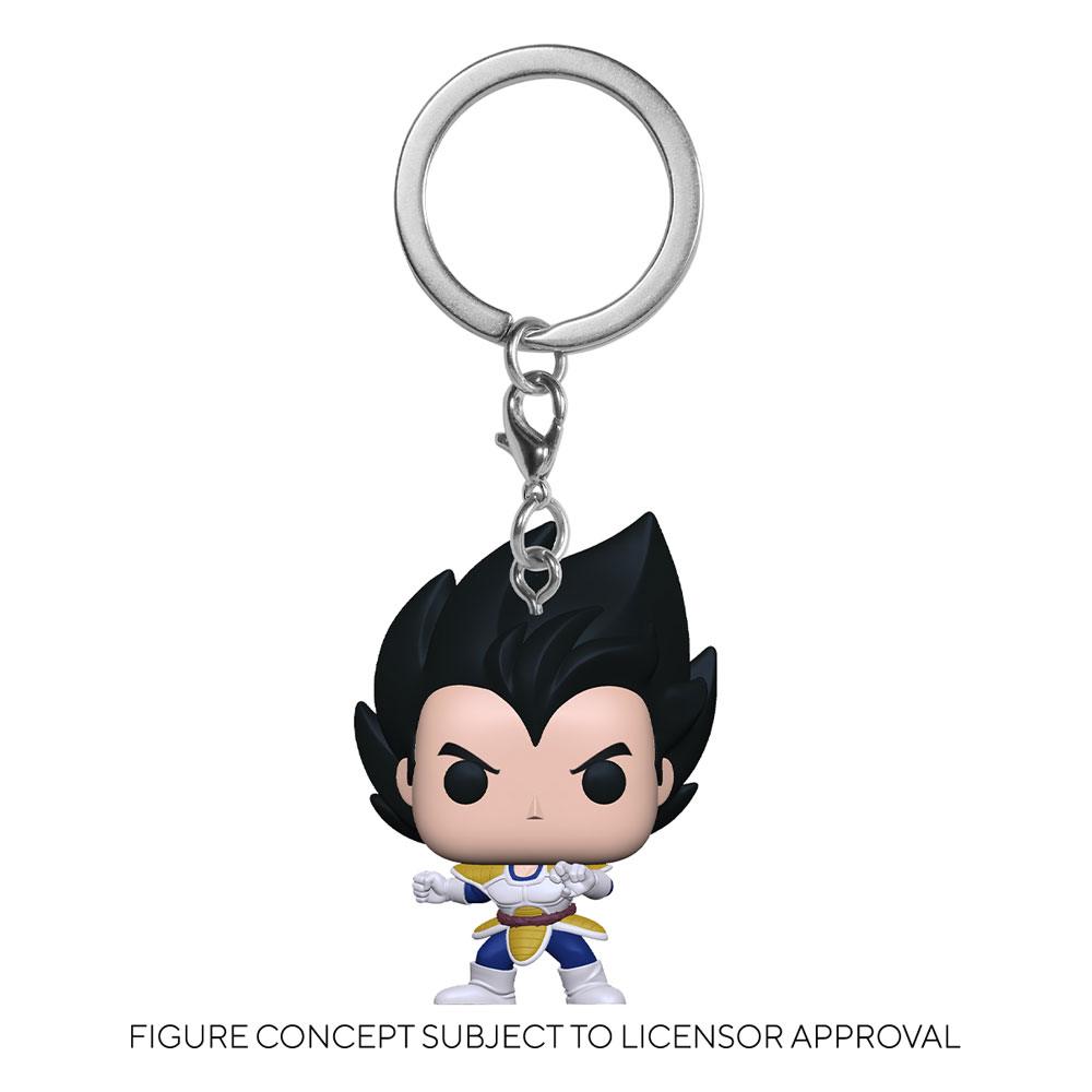 Dragon Ball Z Llaveros Pocket POP! Vinyl Vegeta 4 cm Expositor (12)