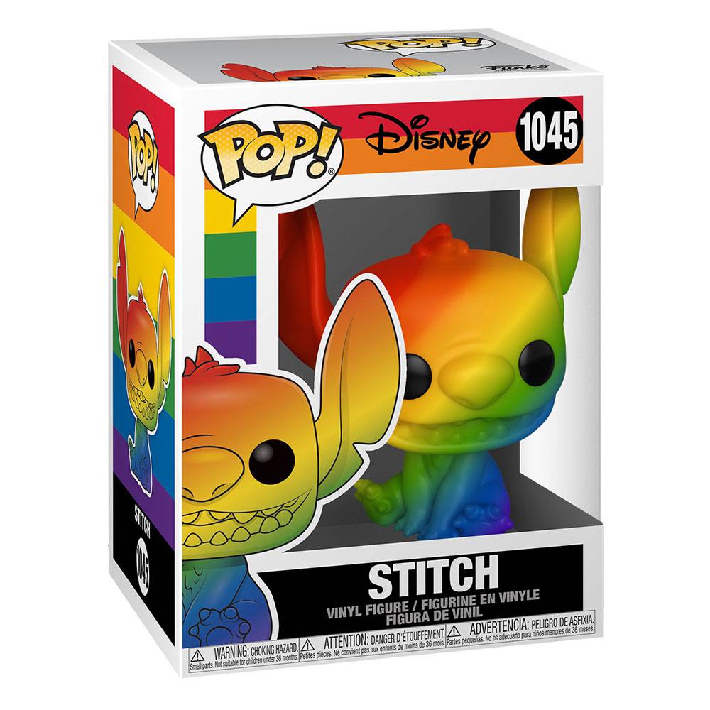 Lilo & Stitch POP! Pride Vinyl Figura Stitch (RNBW) 9 cm