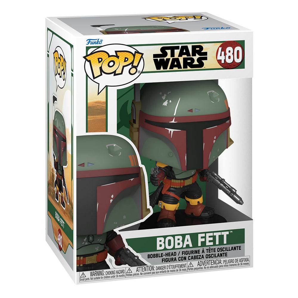 Star Wars The Book of Boba Fett Figura POP! TV Vinyl Boba Fett 9 cm