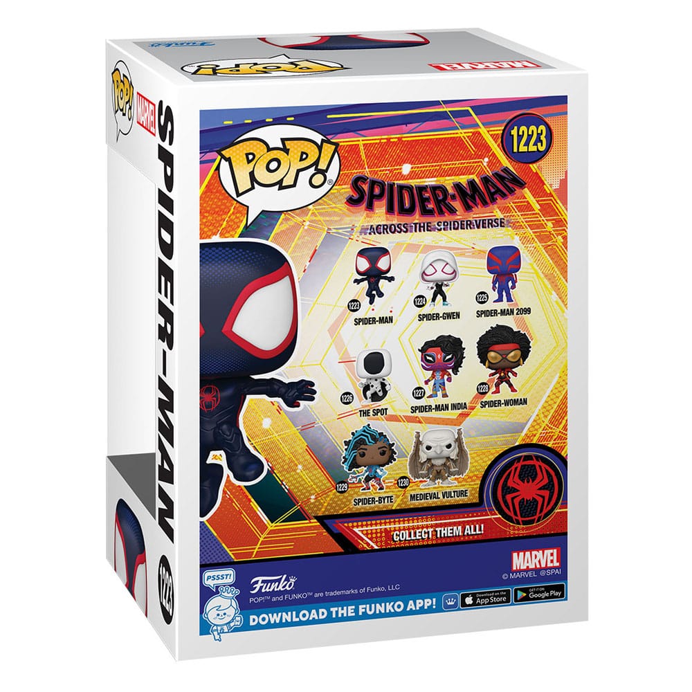 Funko pop spider man across the spider verse spider man 65722