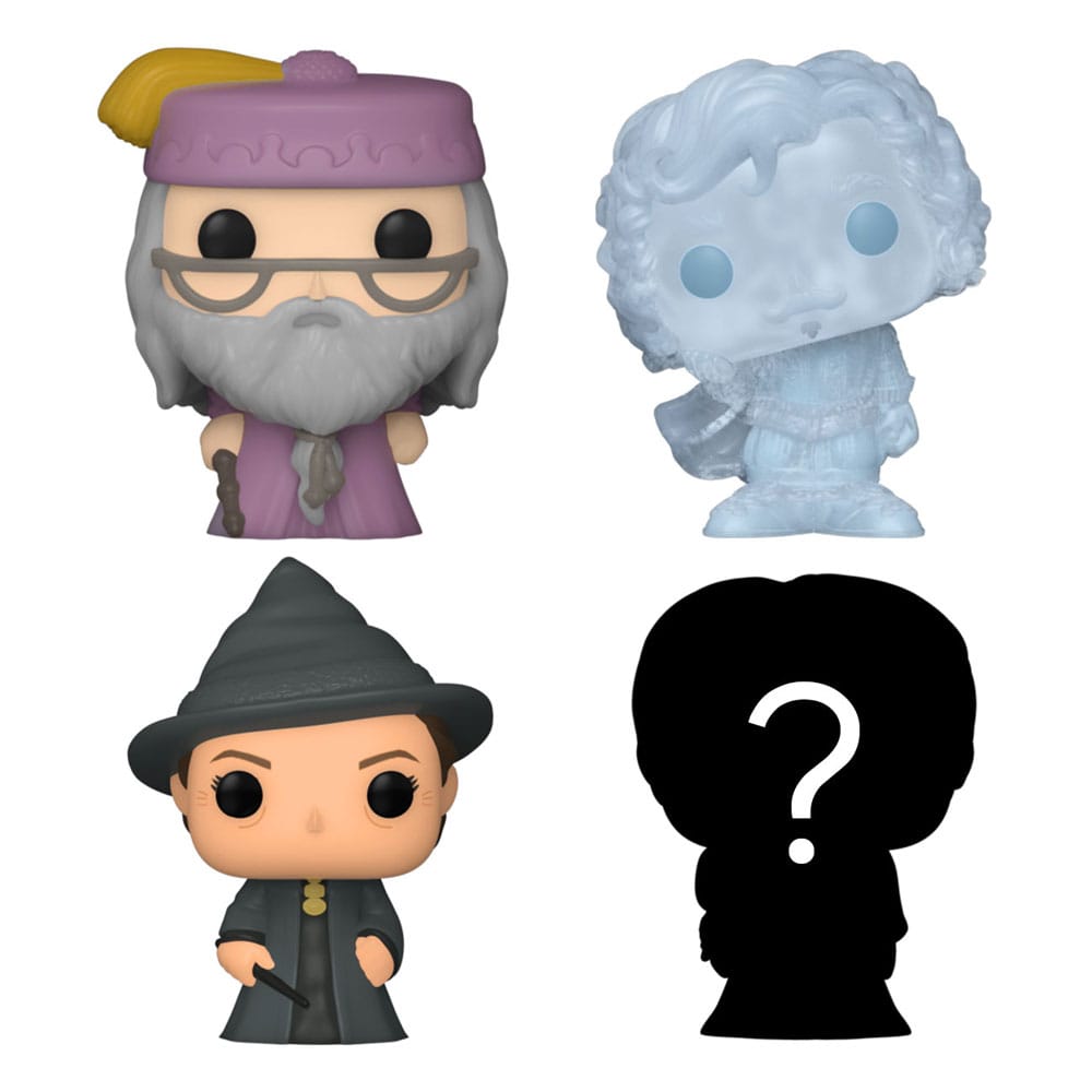 Harry Potter Pack de 4 Figuras Bitty POP! Vinyl Dumbledore 2,5 cm Frikytopia
