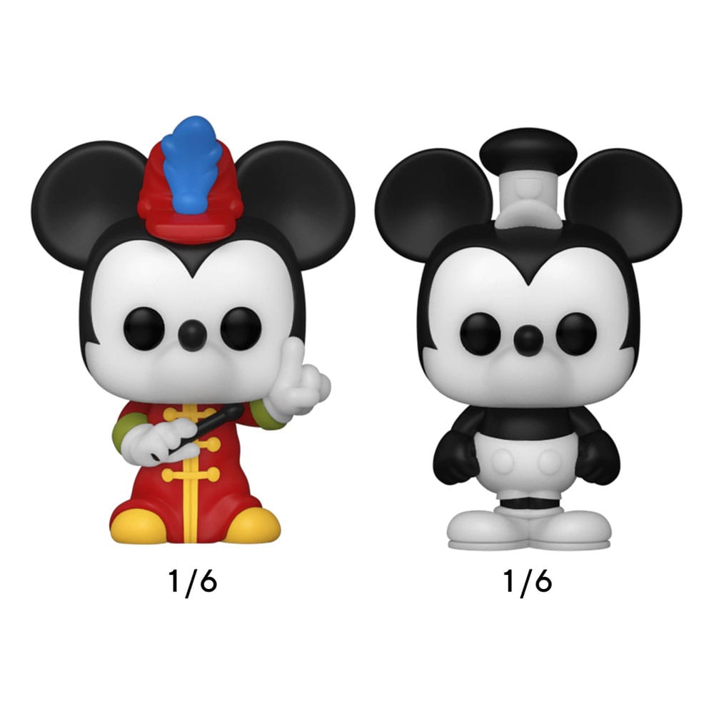 Blister 4 figuras Bitty POP Disney Mickey