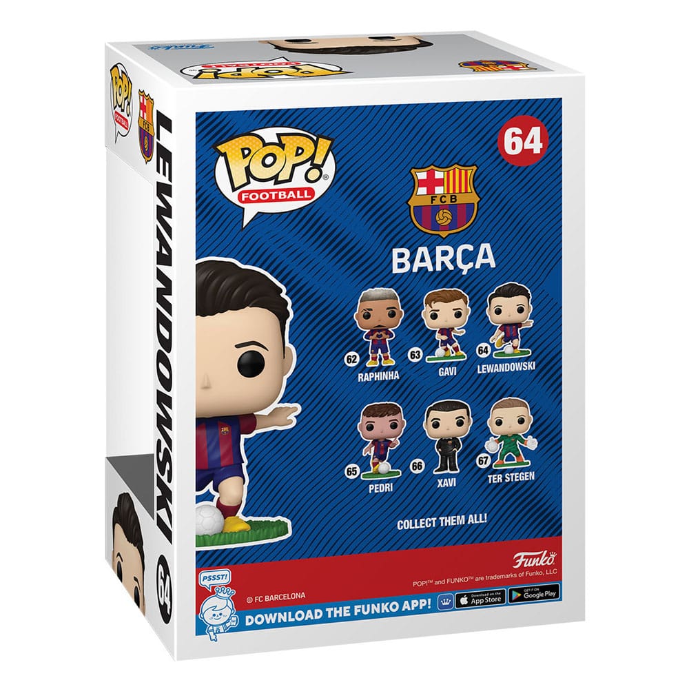 Figura POP F.C. Barcelona Lewandowski