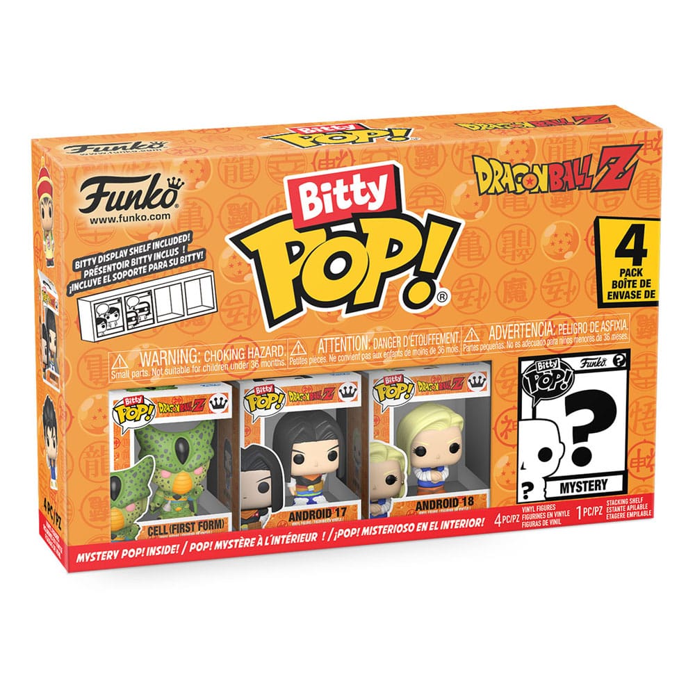 Dragon Ball Pack de 4 Figuras Bitty POP! Vinyl Series 2 2,5 cm