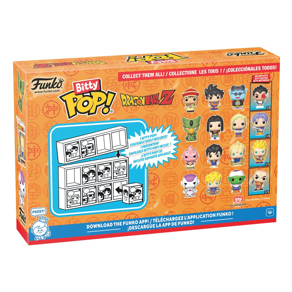 Dragon Ball Pack de 4 Figuras Bitty POP! Vinyl Series 2 2,5 cm