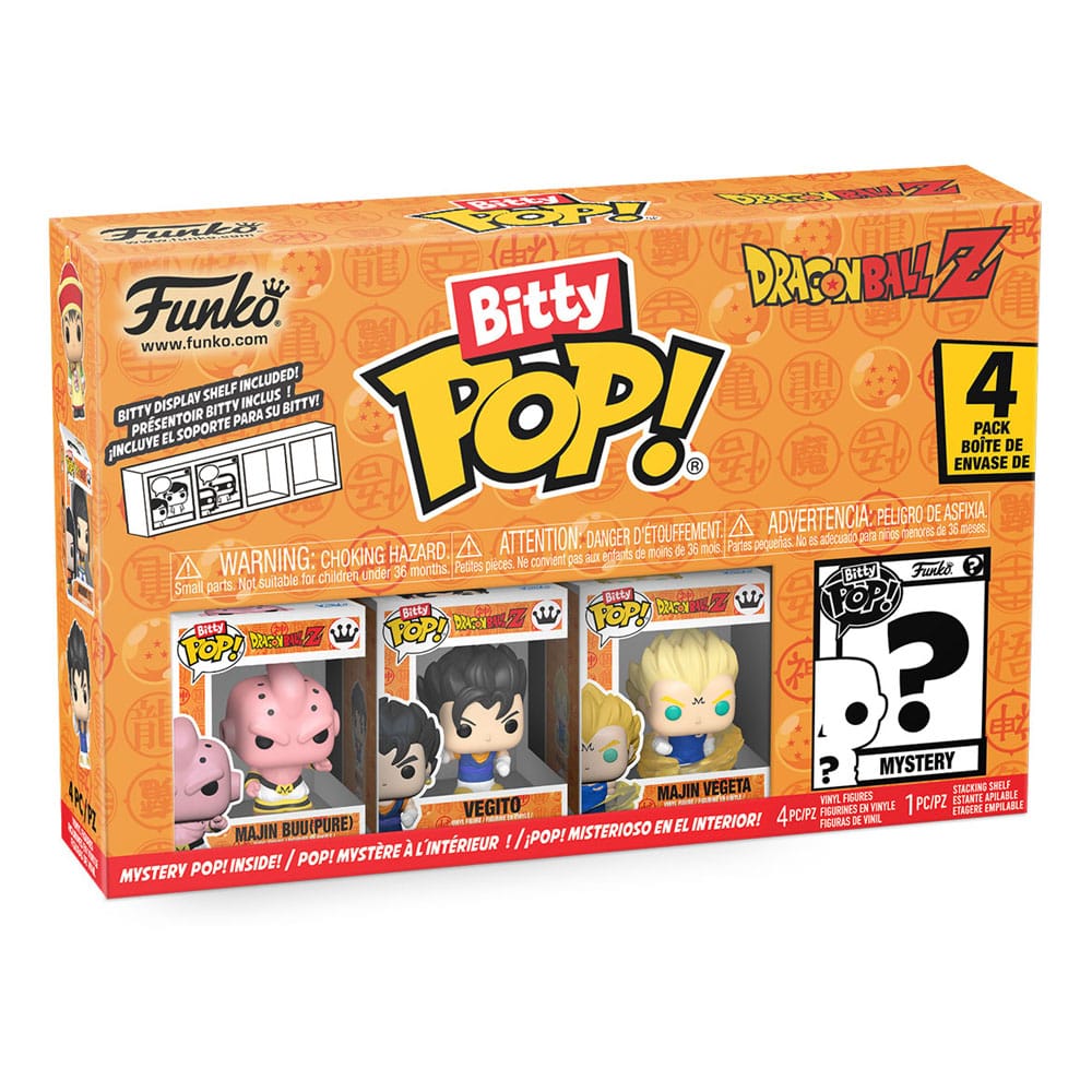 Dragon Ball Pack de 4 Figuras Bitty POP! Vinyl Series 3 2,5 cm