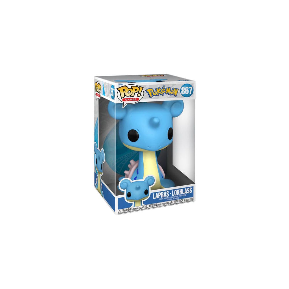 Pokemon Figura Super Sized Jumbo POP Vinyl Lapras EMEA 25cm