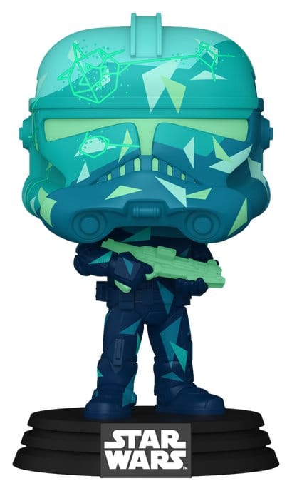 Star Wars Figura POP! Vinyl Cabezón Clone Trooper (Christophsis) 9 cm Frikytopia