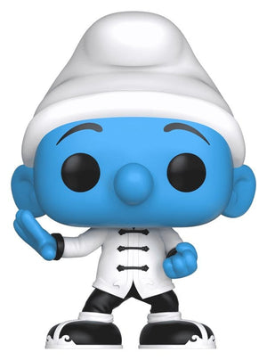 Los Pitufos POP! Vinyl Figura Pitufo Fortachón Edición Exclusiva 9 cm