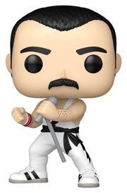 Queen Figura POP! Rocks Vinyl Freddie Mercury (white singlet) 9 cm