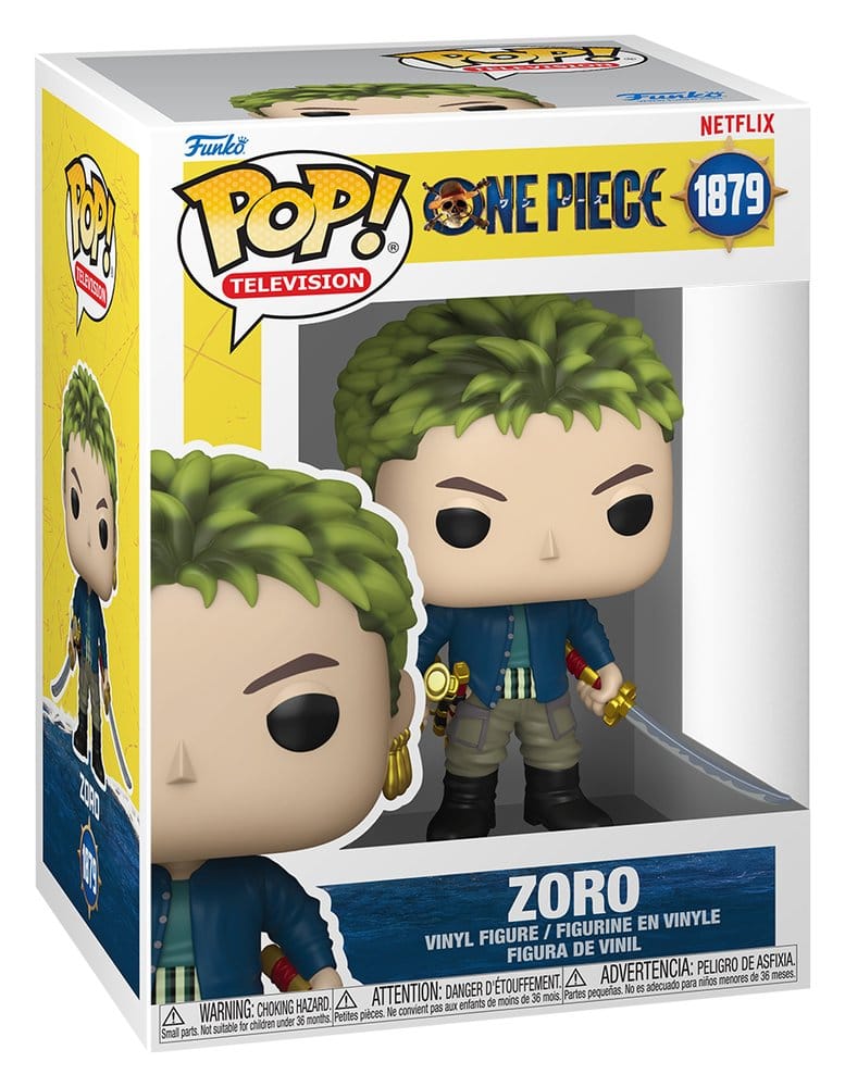 Funko pop tv: one piece zoro (live action)