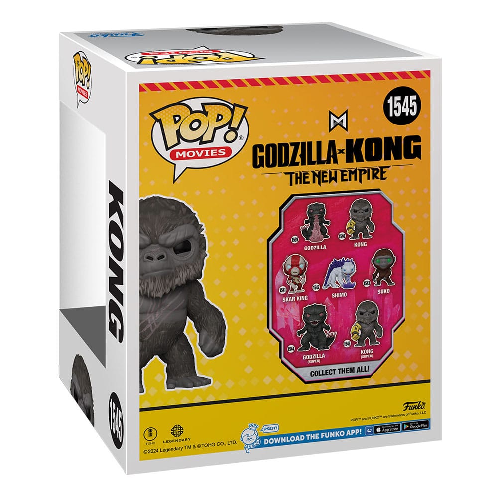 Godzilla vs Kong 2 Oversized POP Vinyl Figura Kong 15 cm