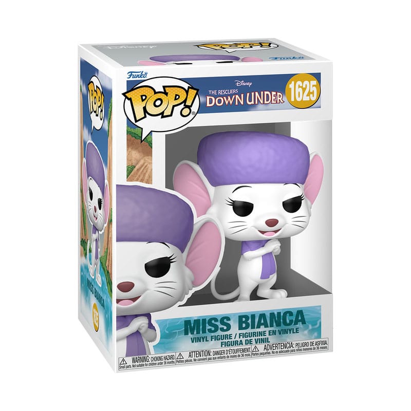 Bernardo y Bianca en Cangurolandia Figura POP! Disney Vinyl Miss Bianca 9 cm