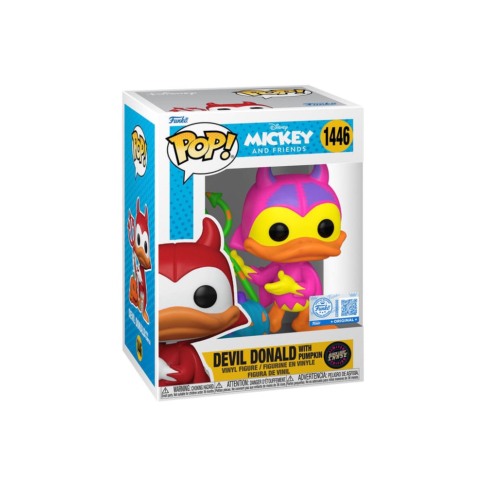 Figura POP Disney Mickey and Friends Devil Donald with Pumpkin Exclusive