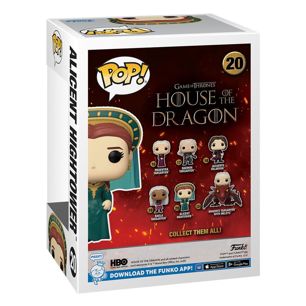 La casa del dragon Figura POP TV Vinyl Allicent Hightower 9cm